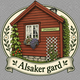 Alsaker gard logo