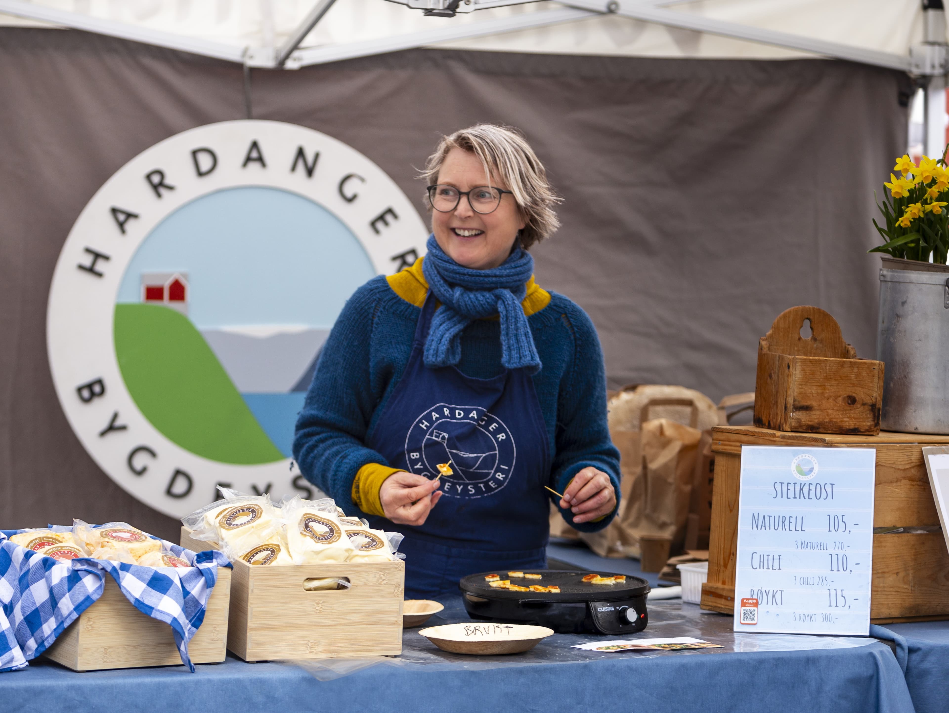 Marit på Bondens Marked