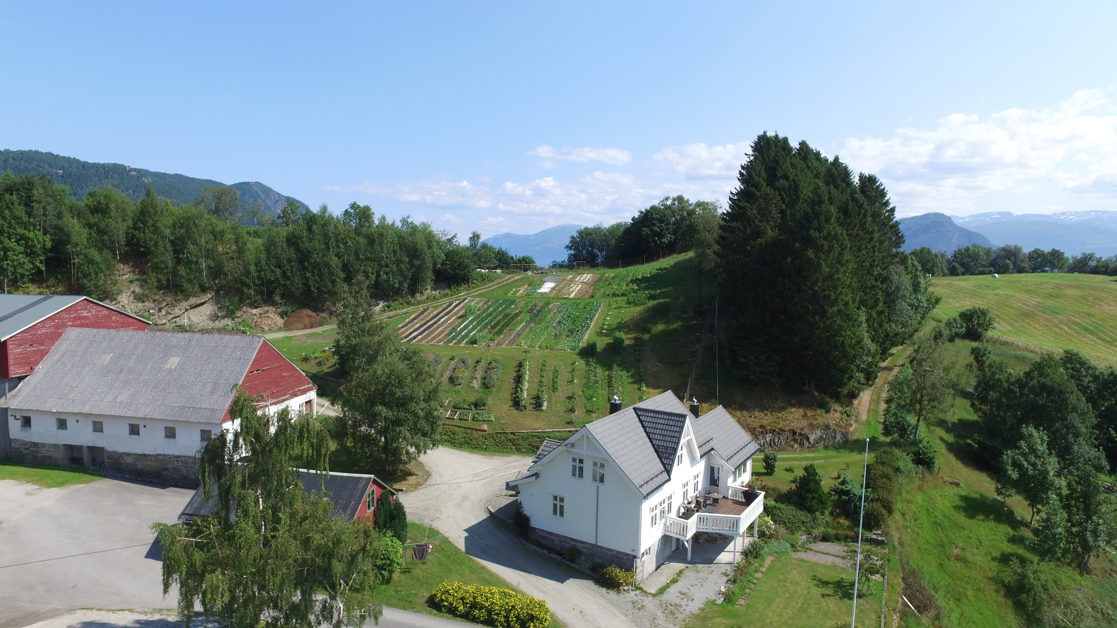 Kjøkkenhagen på Rykkje